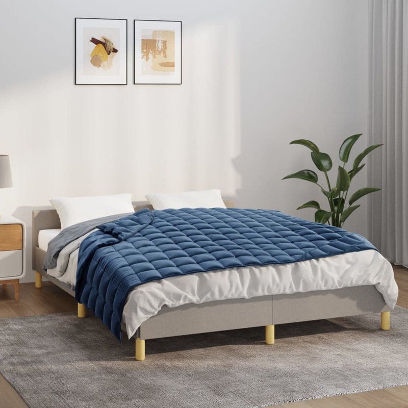 Couverture leste Bleu 137x200 cm 6 kg Tissu
