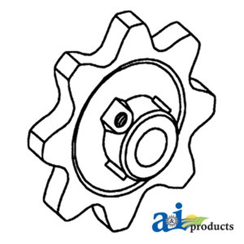 71132829 SPROCKET 8 TOOTH