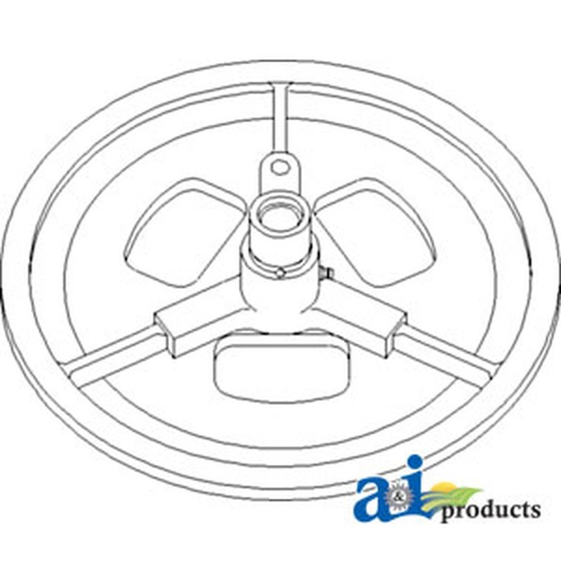 AH146463 Sheave Assy, Outer Drive, Separator Fan