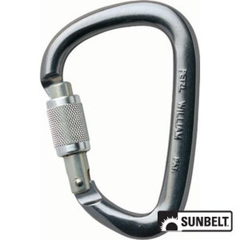 B1ABM36SL CARABINER-WILLIAM-SCREW-ALUMINUM