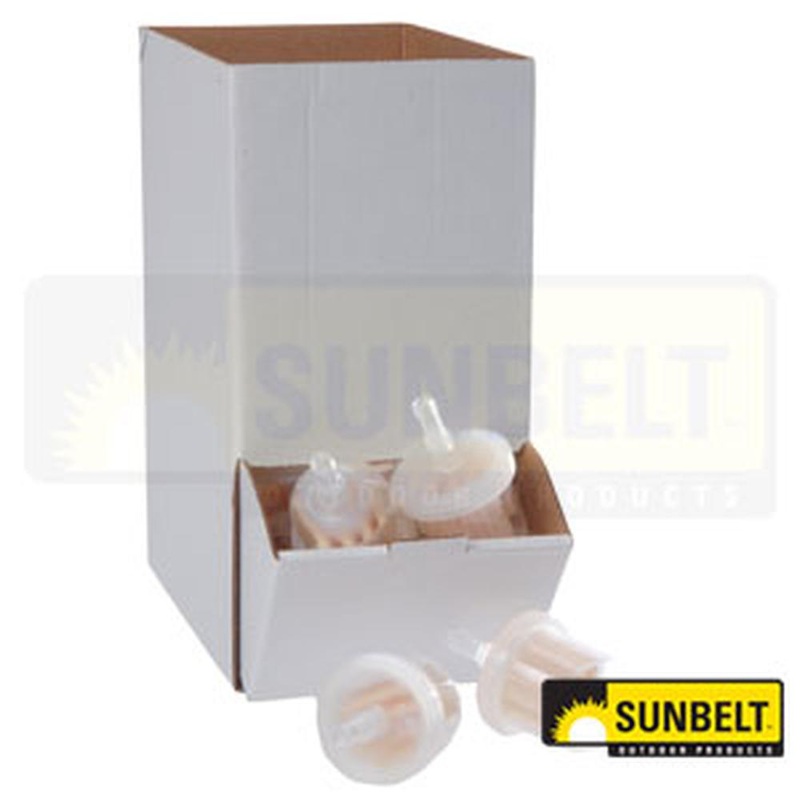 B1FF100B In Line Fuel Filter, Bulk Package of 20 - Fits Miscellaneous Models