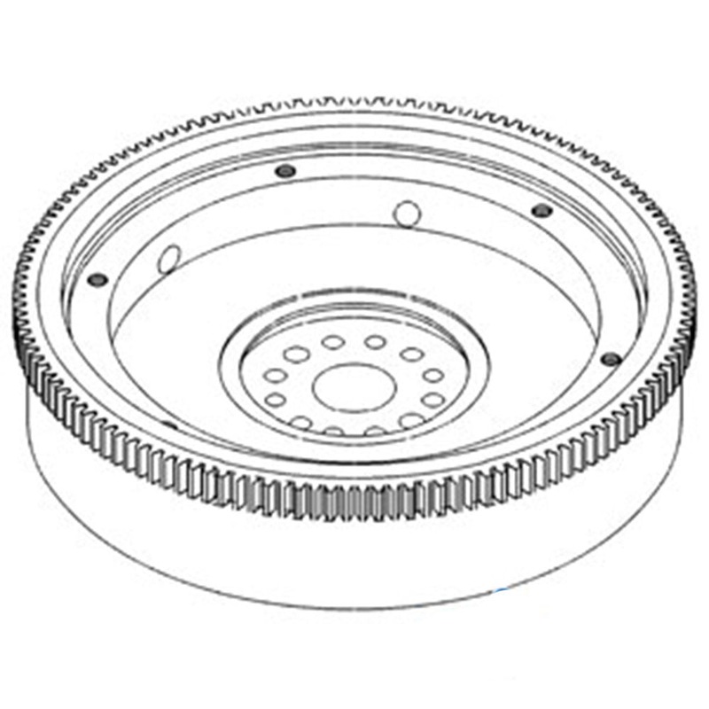 HH326760 Flywheel, w/ Ring Gear Fits International
