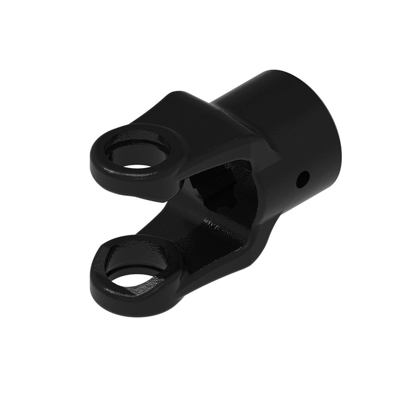 801-1420 Implement Yoke - 1 1/4" Spline Fits Weasler