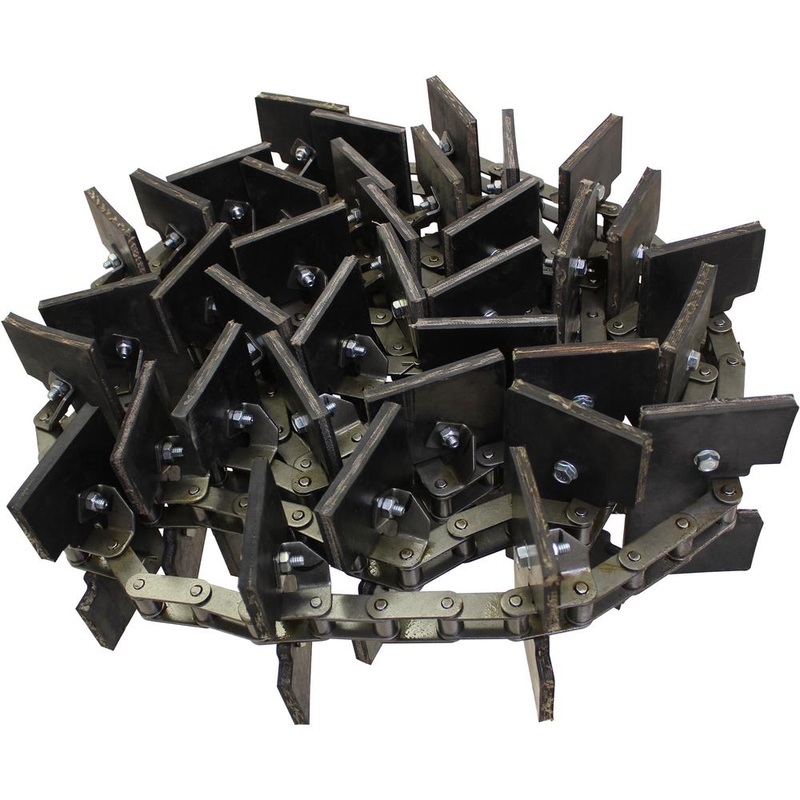 AM71149844 Clean Grain Elevator Chain, Rubber Paddles