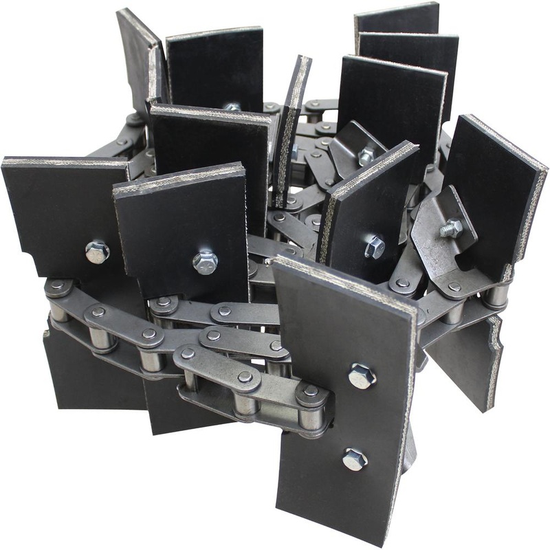 AMAXE47615 Return Grain Elevator Chain, Rubber Paddles