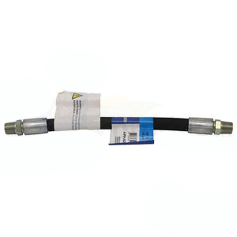 A-PHA2W3812-AI 3/8" Hydraulic Hose Assembly, Rigid x Rigid Male NPT, 12"