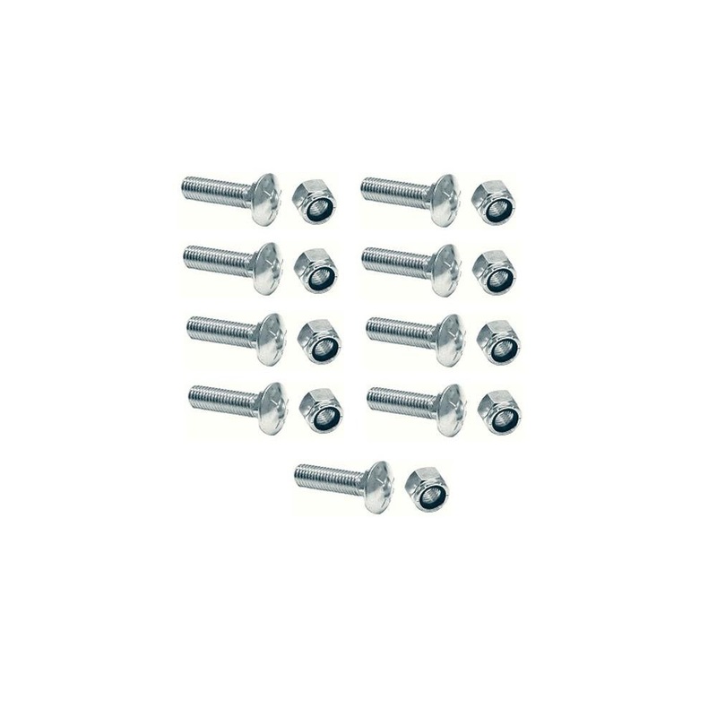 Cutting Edge Hardware Kit Fits Boss Snow Plows 1/2"-13x2" Repl BAX00034