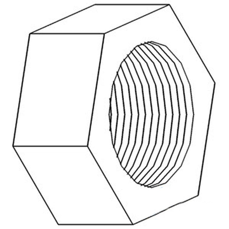 HC427546 Spindle Nut, 2WD - Fits International