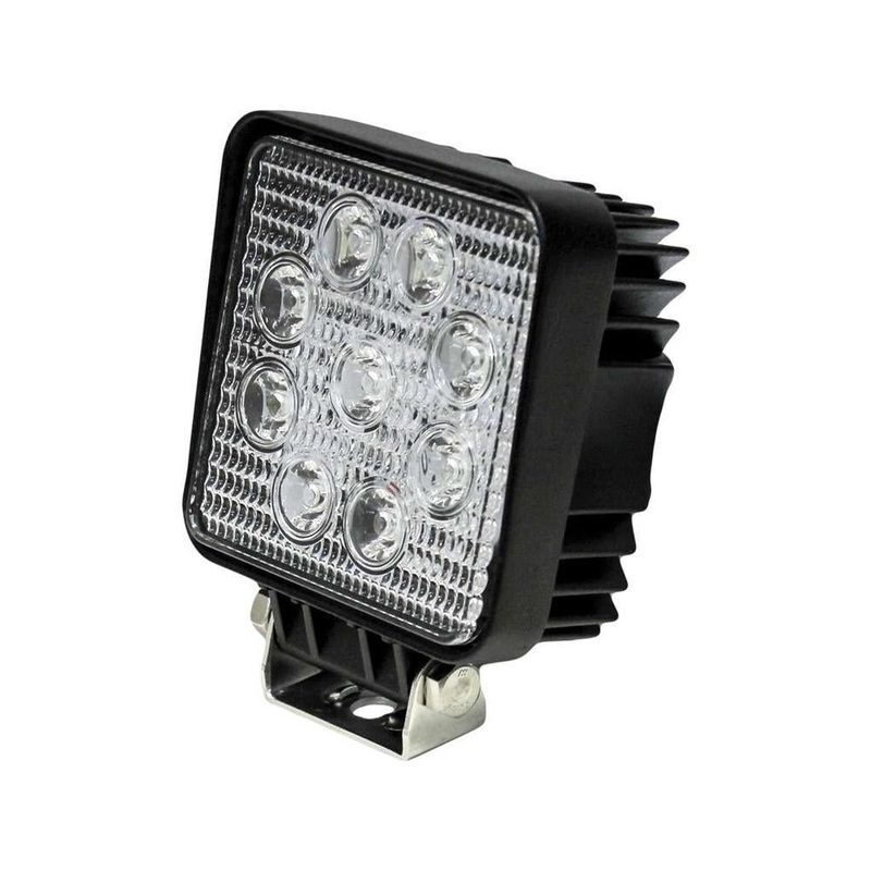KM LED 4.25" x 4.25" Work Light - Spot