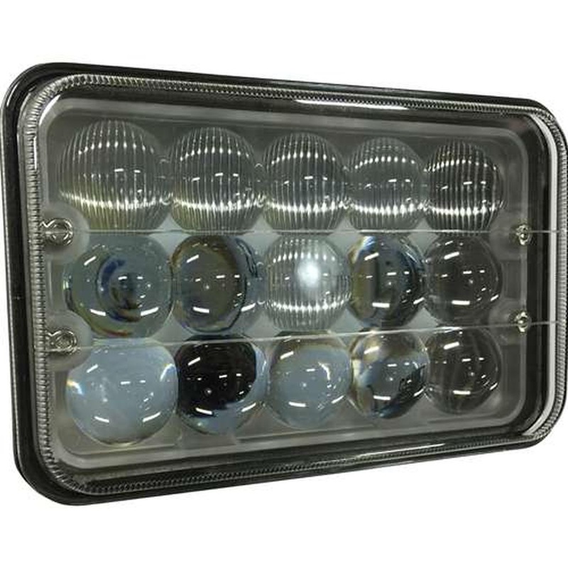 KM LED 6" x 4" Rectangular Light - Hi/Lo