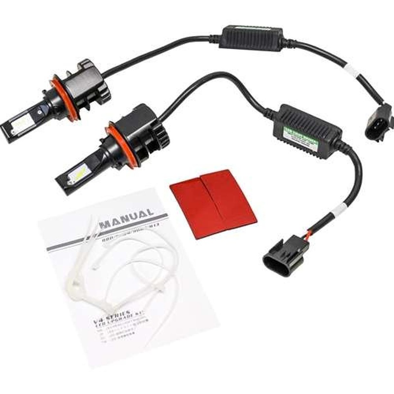 KM LED H13 Bulb Headlight Conversion Kit - Hi/Lo