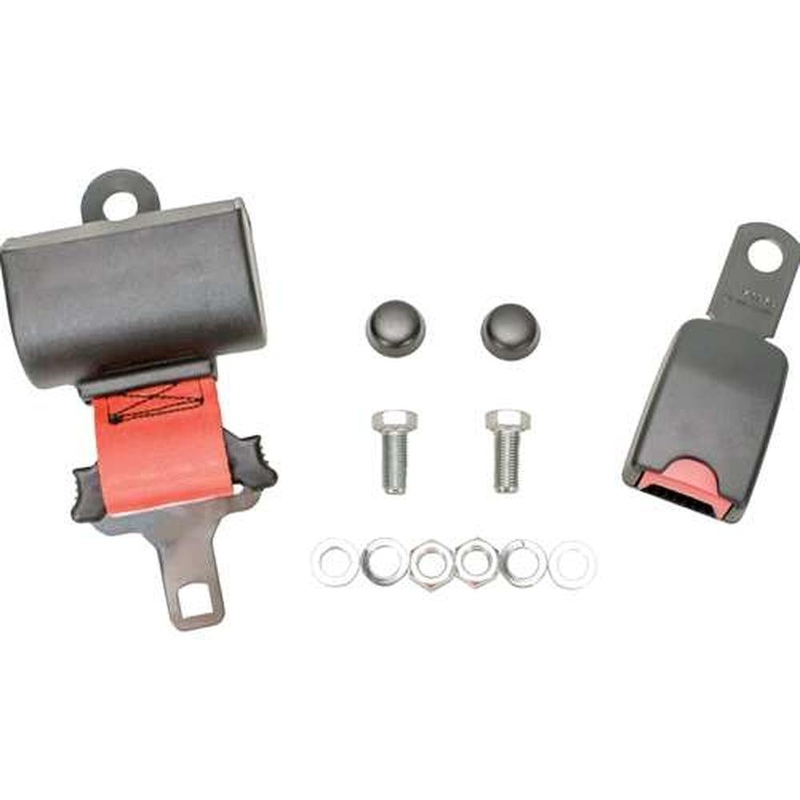 KM Uni Pro 51.5" Retractable Safety Belt Kit - Orange