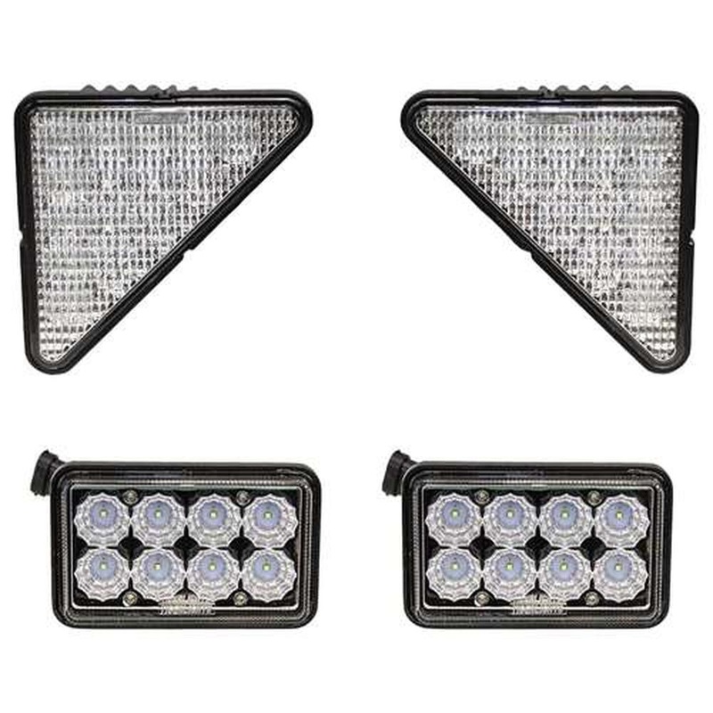Complete Fits Bobcat Skid Steer LED Light Kit (For Older Models)