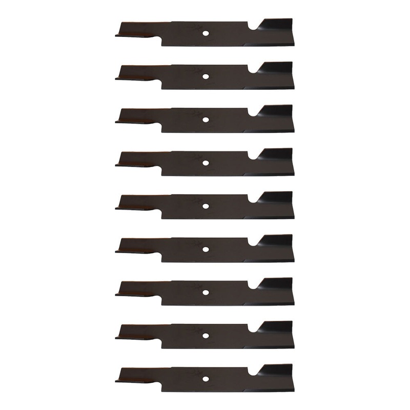 48108 Nine (9) High Lift Mower Blade Fits Scag Tiger Fits Cub Turf Tiger Wildcat