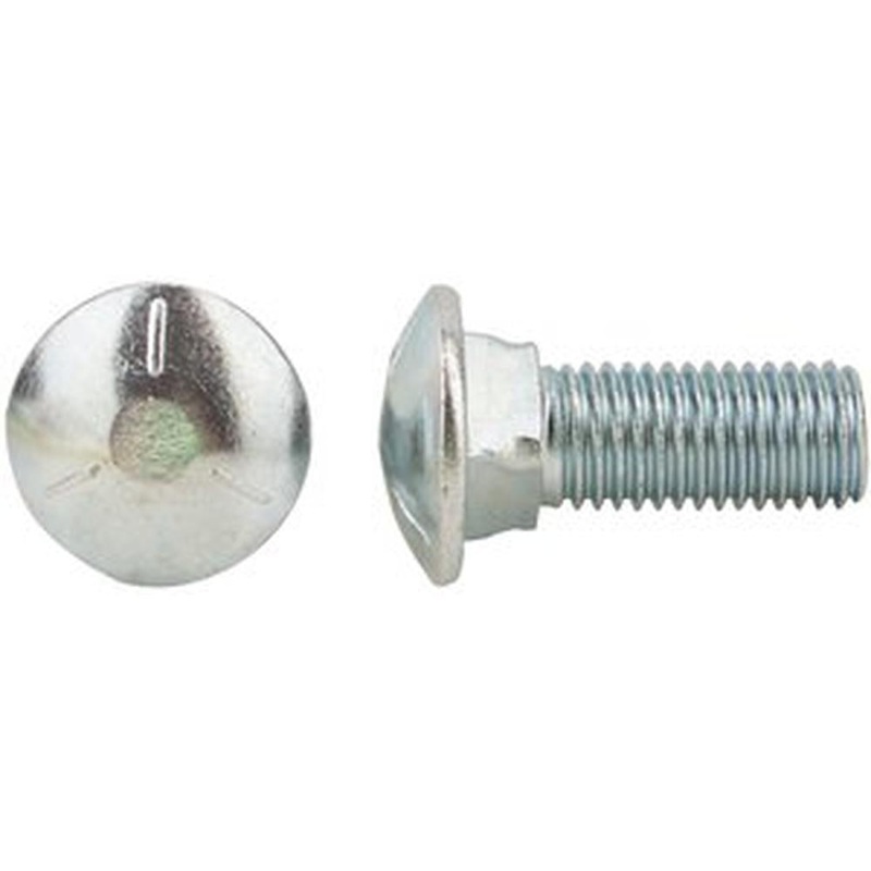 5/16"-18 x 3/4" Zinc Finish SAE J429 Grade 5 Round Head Carriage Bolt