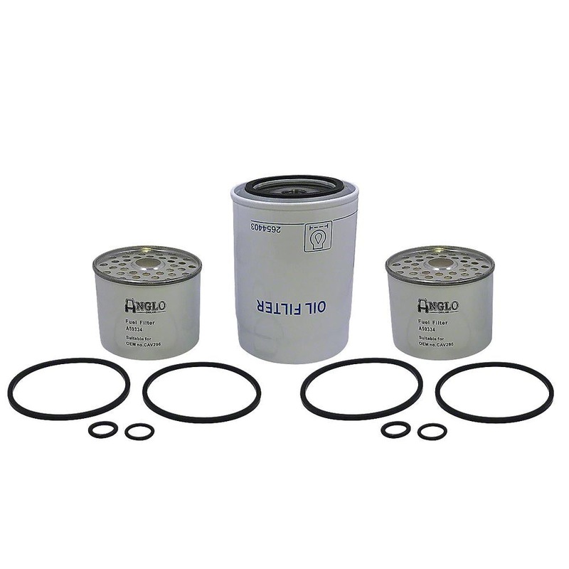 ABC5542-STR Filter Kit Fits Ford 2000 3 cylinder 2000 4 cylinder 2310 2600 2610
