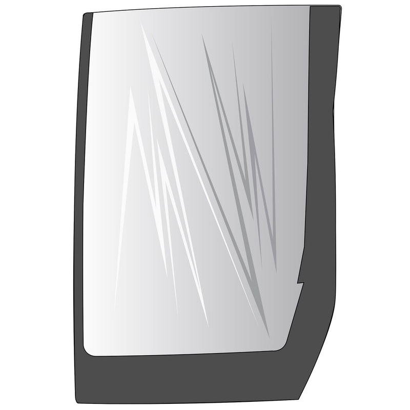 AM87304259 Lower Front Glass - Right Hand