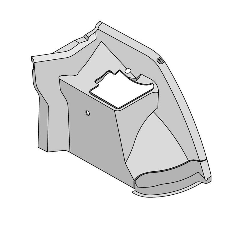 AMSS4226 Fender Panel - Left Hand