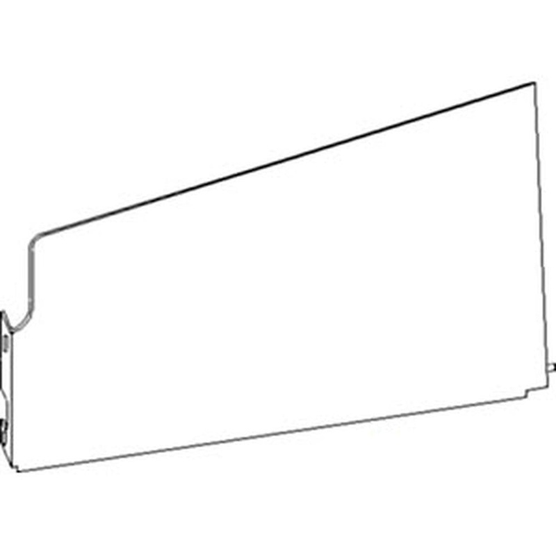 R1541 Rear Side Shield - RH Fits John Deere