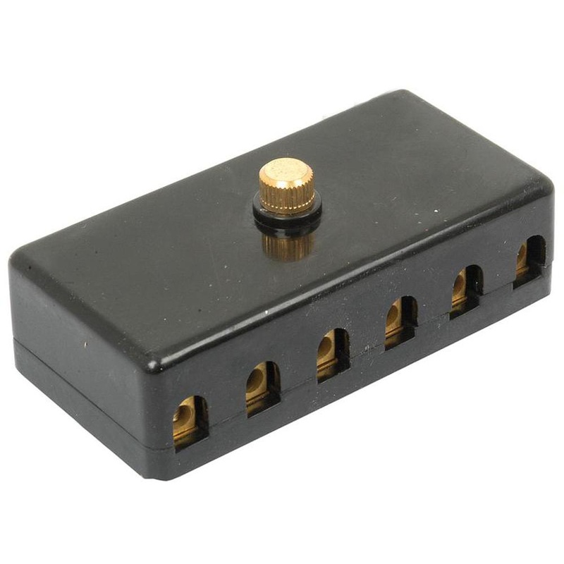 S.5069 Fuse Box, 6 Compartment Screw Terminals - Fits Ford/New Holland