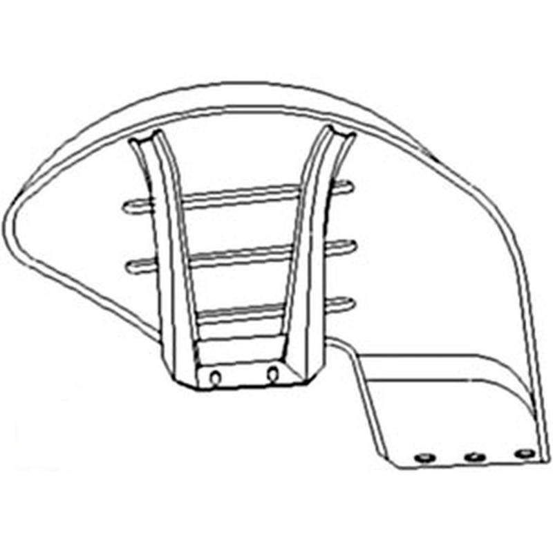 S.60686 Fender, Lh, Dexta Fits Ford/New Holland