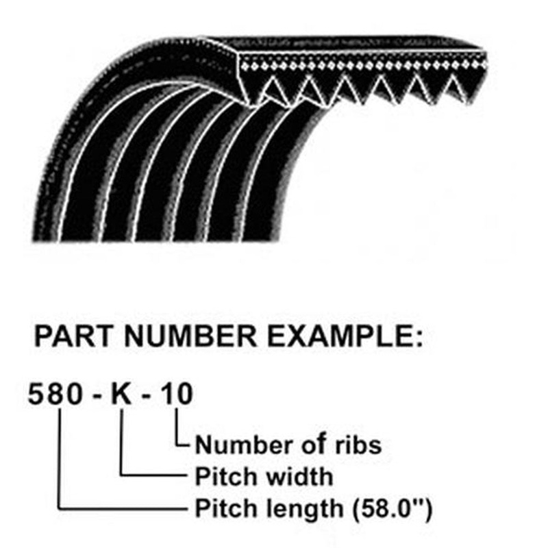 A-82850752-AI Fan & Alt Belt