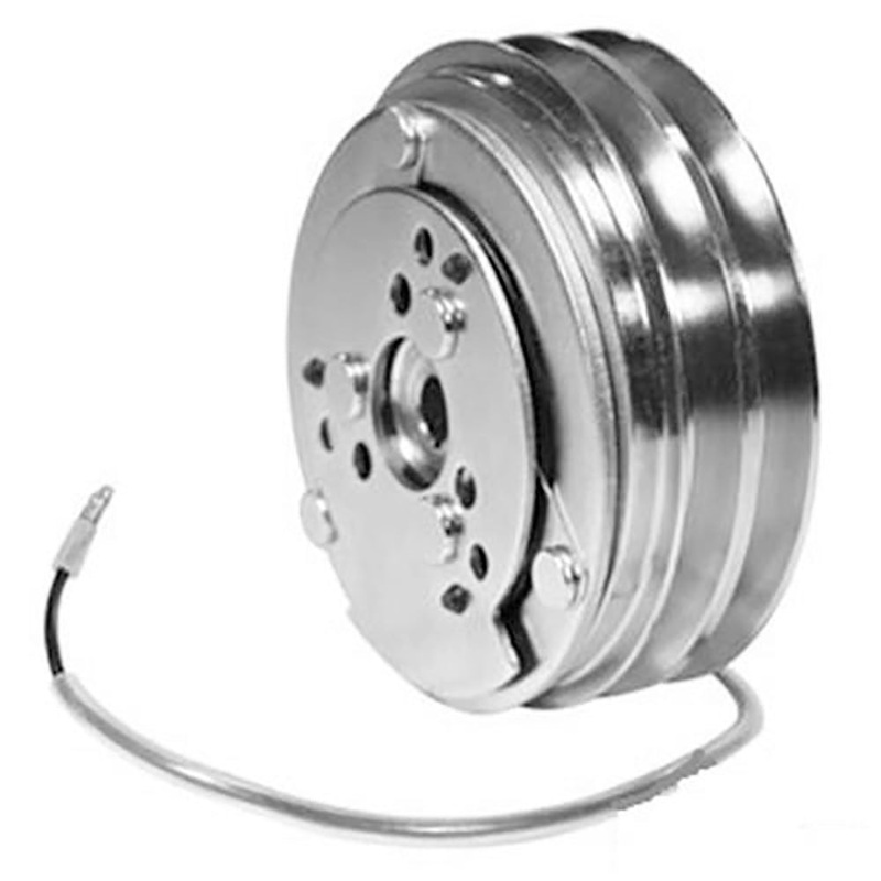 A-837510M91-AI Clutch - Sanden Style (2 groove 5.22" pulley)