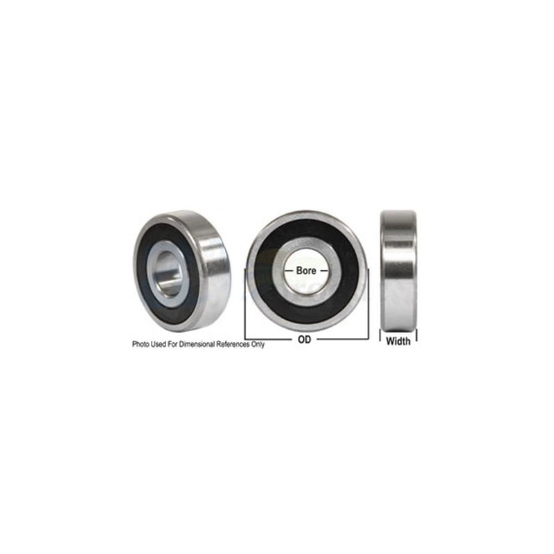 A-6004-2RS-I-AI Bearing, Ball; 6000 Series, Flat Edge