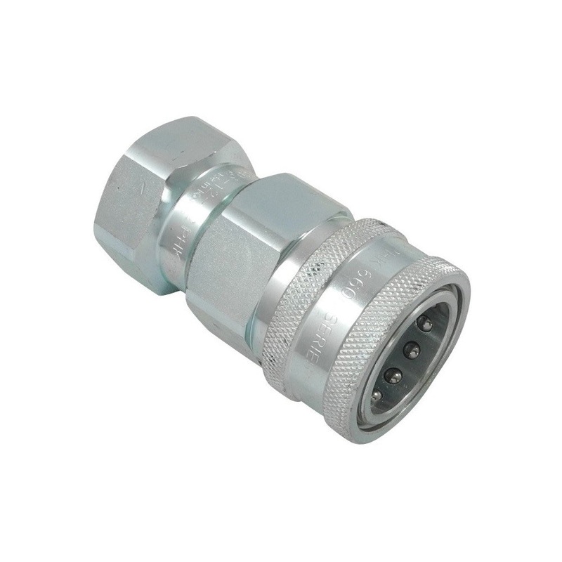 A-6601-12-12-AI Female Coupler Body