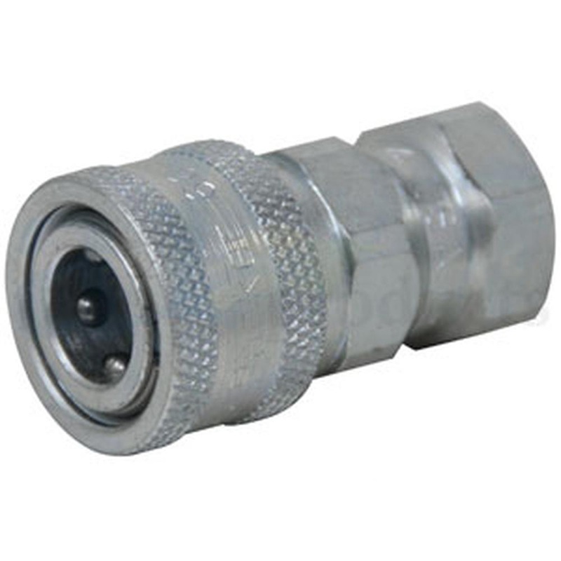 A-6601-4-4-P-AI Female Coupler Body