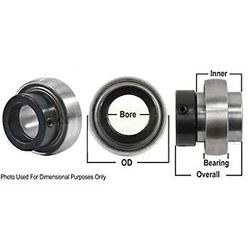 A-1108KRRB-P-AI Bearing, Ball; Spherical W/ Collar, Non-Relubricatable