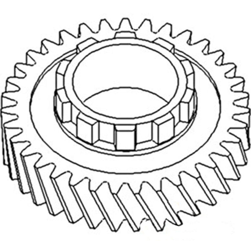 2nd Mainshaft Gear Fits Allis Chalmers Models 170 D17 70232408