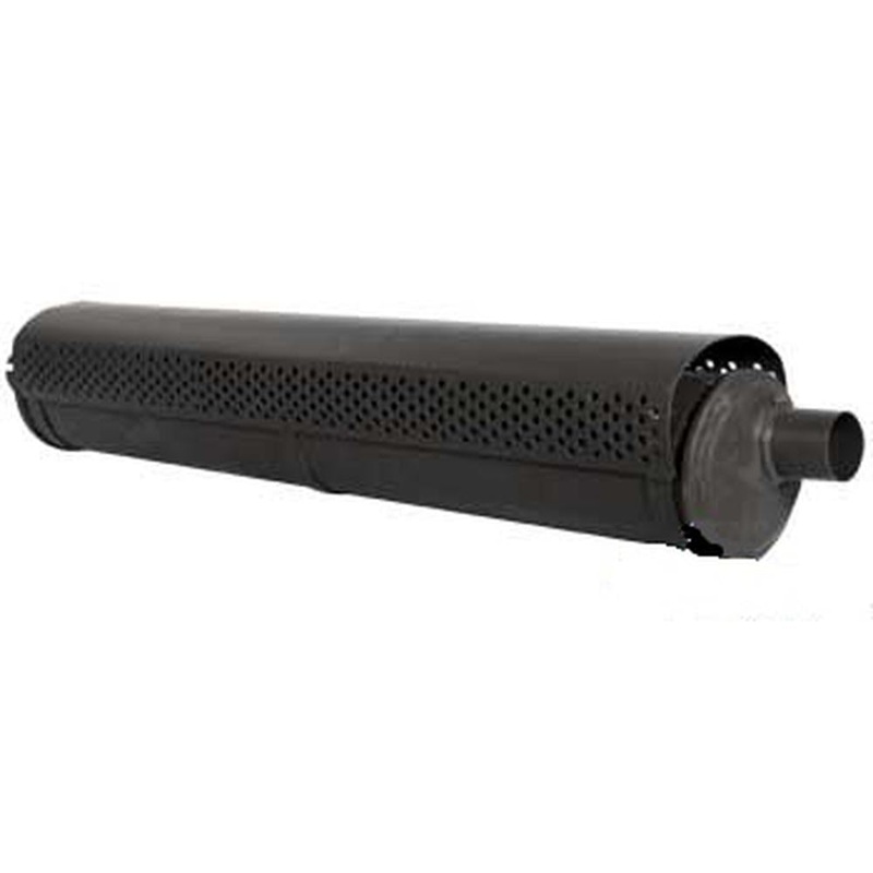 A-AT21795 Horizontal Muffler - Fits John Deere 300, 401, 1520, 1830, 2040, 2140
