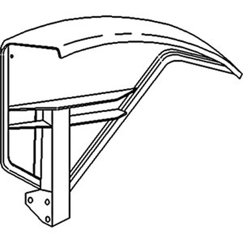 Left Hand Fender Fits BNH BWH AA1583R
