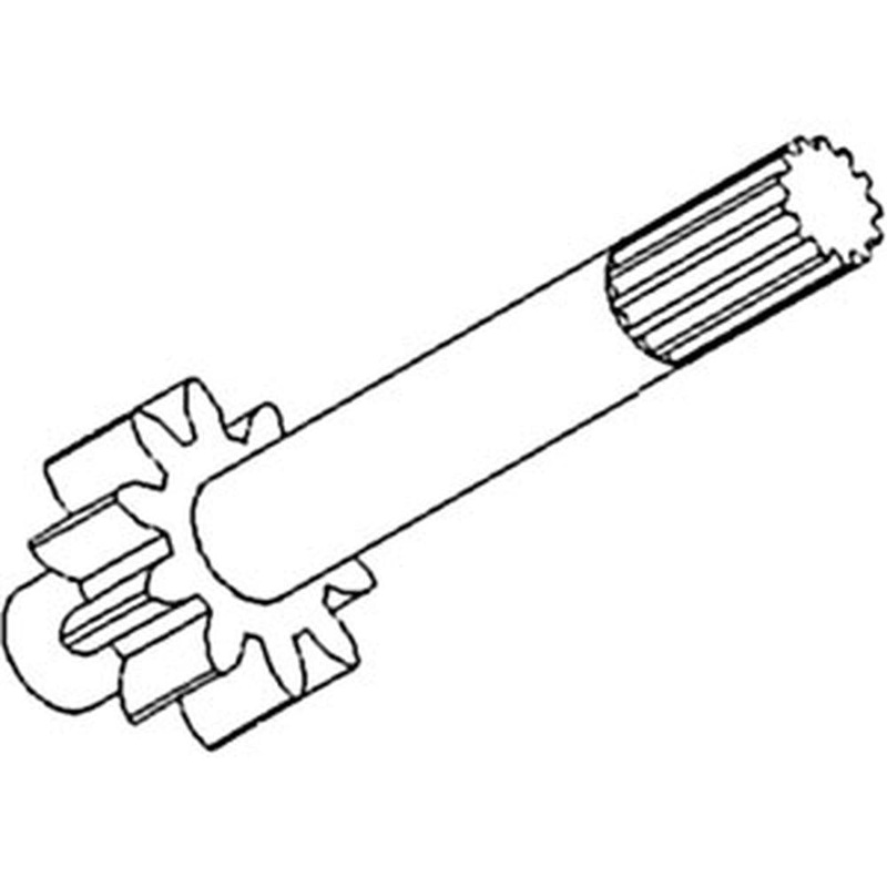 Hydraulic Pump Drive Shaft Fits 190 190XT 190XTIII 200 210 220 70253831 70253831