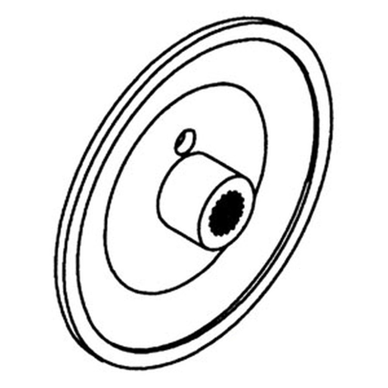 Inner Sheave Fits 6620 7720 8820 COR30-0018 Cleaning Fan Sheave H93503 H93503-A