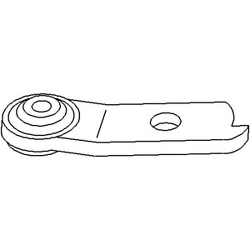 RH Lower Pull Arm End Fits Models