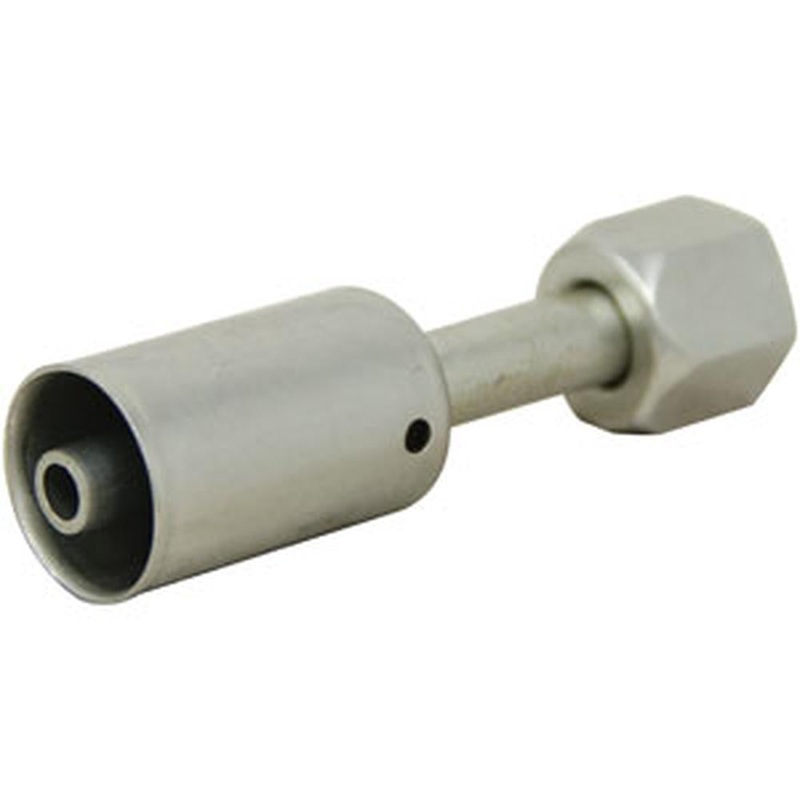 A-461-3313-AI Straight Female Flare Steel Beadlock Fitting