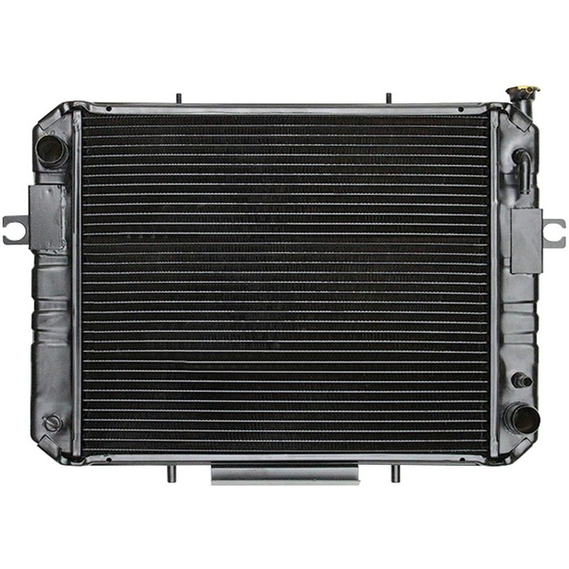 246065 Forklift Radiator - Fits Toyota - 19 5/8 x 17 1/4 x 2 3/8