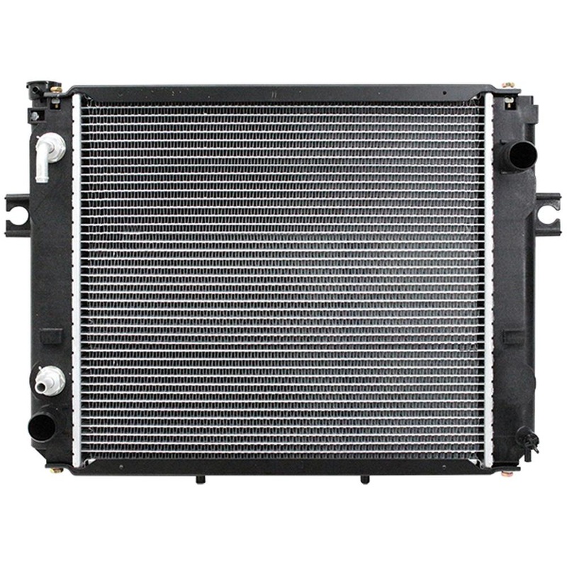 246084 Forklift Radiator - Hyster/Yale - 18 3/4 x 17 x 1 7/8