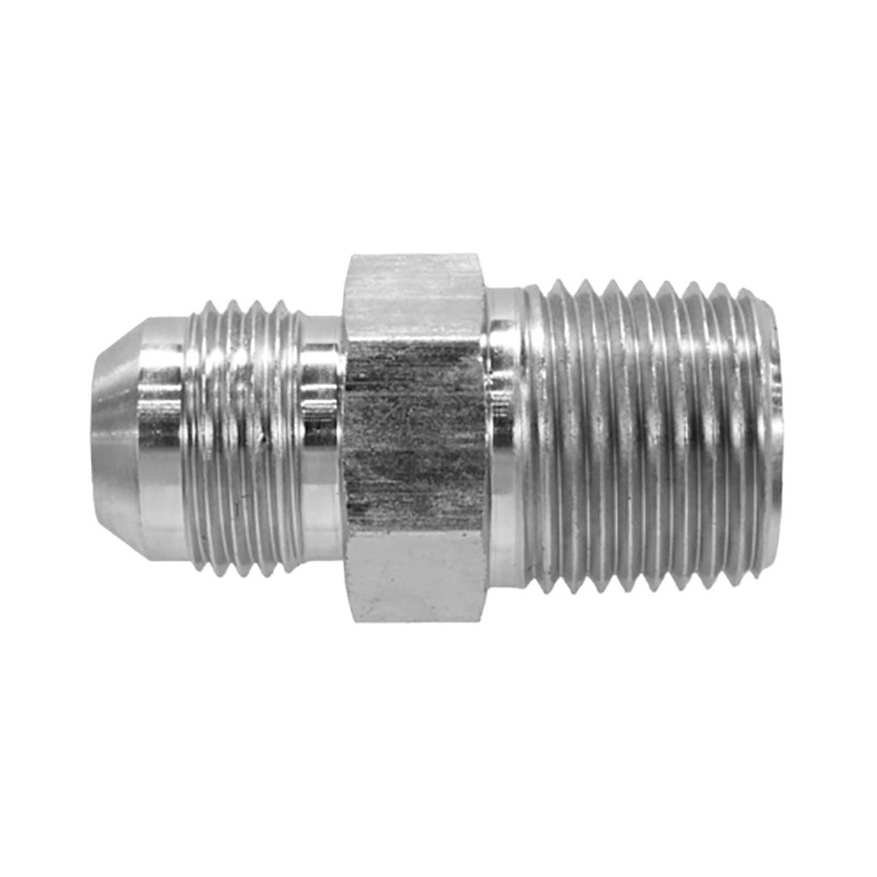 A-2404-05-04-AI Straight Connector JIC Male-NPTF Male, 2 pk