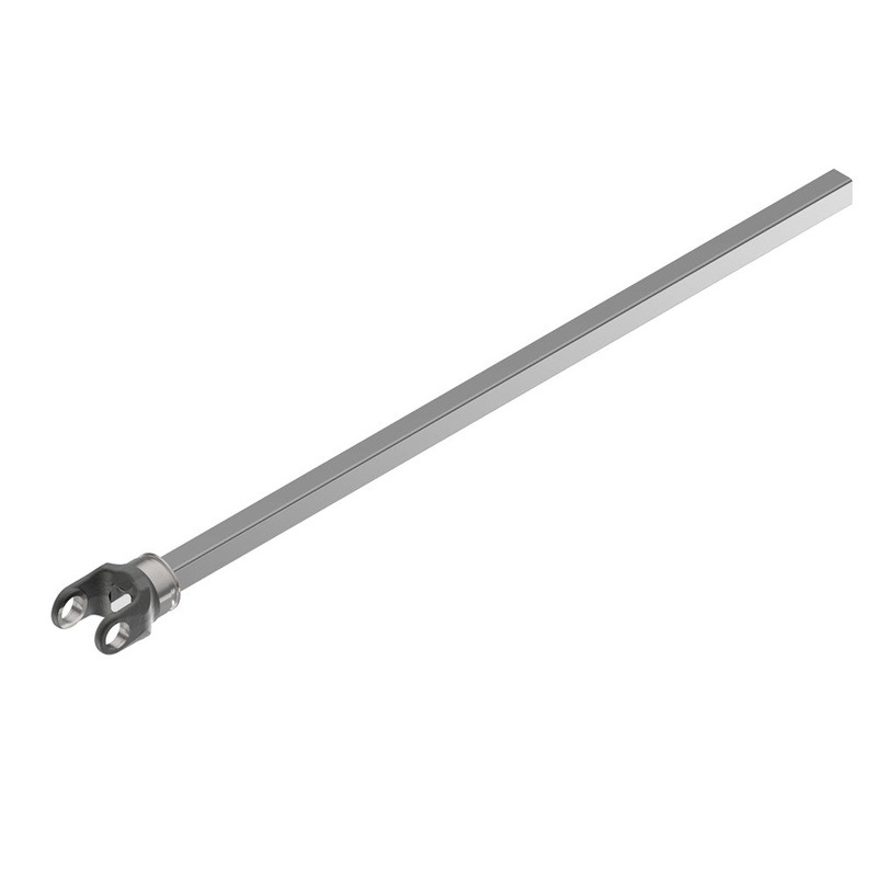A-10001248-AI Yoke & Shaft Assembly with 1" x 1-1/8" shaft