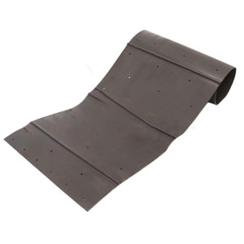 A-1002970-AI Front Belt W/ 1/4" Cleats, Bolt On, W/ Holes, 18.75" X 56.25"