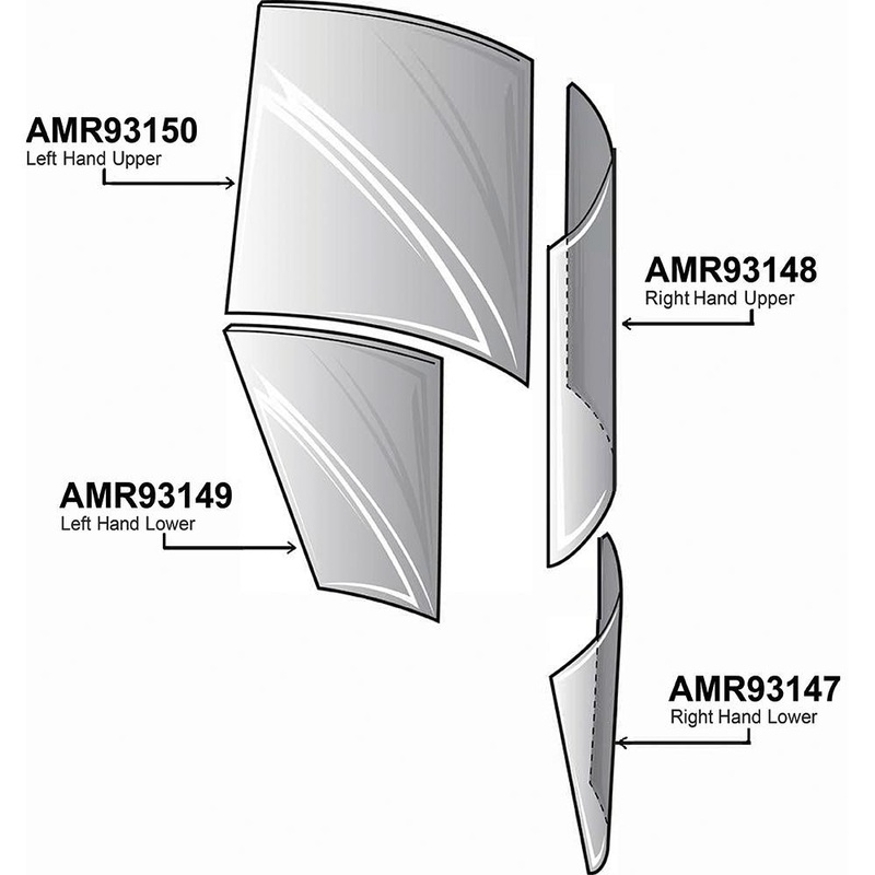 AMR93150 Upper Door Glass - Left Hand