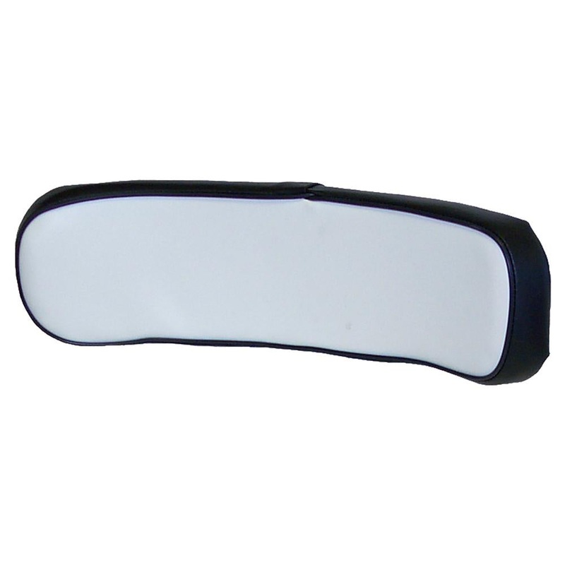 AMSS7315 Backrest Cushion, Black And White Vinyl