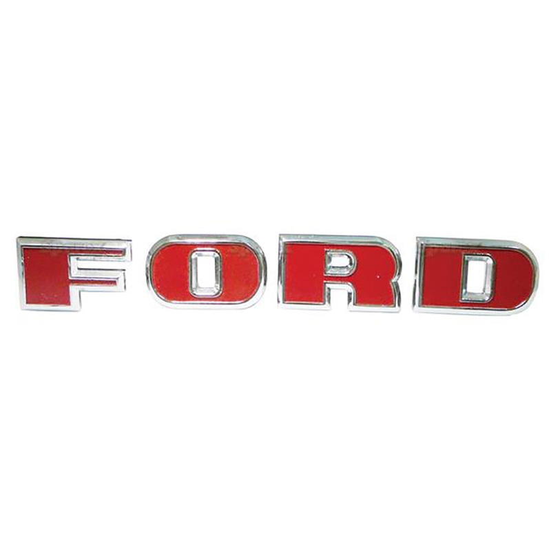 S.61520 Emblem Letter Set Fits Ford (Steel) - Fits Ford/New Holland