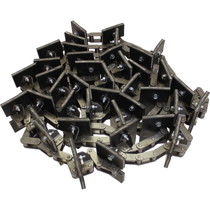 AM71149453 Clean Grain Elevator Chain, Rubber Paddles