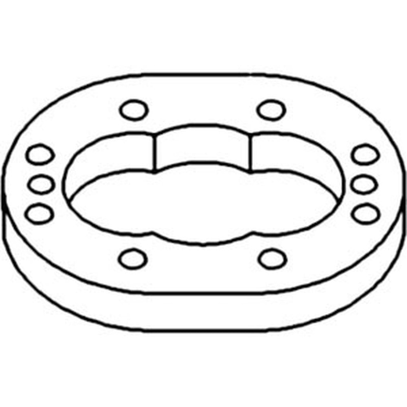 Hydraulic Pump Gear Plate Fits Allis Chalmers Models 70254195 70254195-A