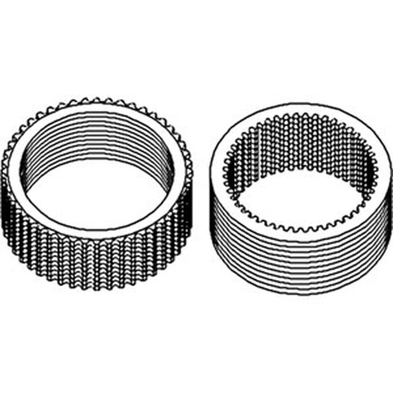 A-AR87999-AI Syncronizer Disc Kit Fits John Deere Tractors 4555 4560 4640 4650