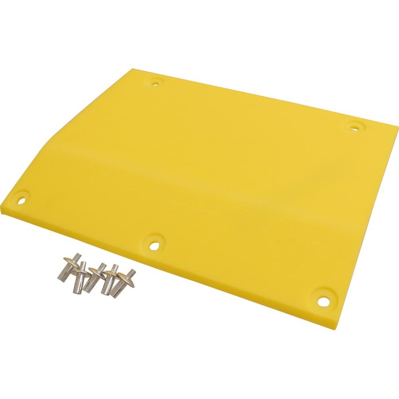 AMH208626 Poly Skid Plate, Left End